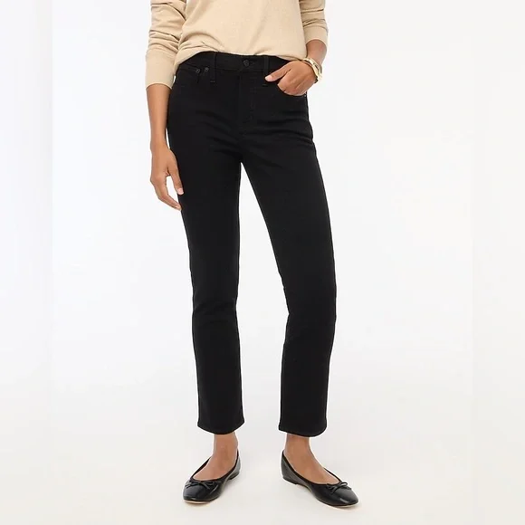 J.Crew Petite essential straight jean in all-day stretch Size 26P NWT